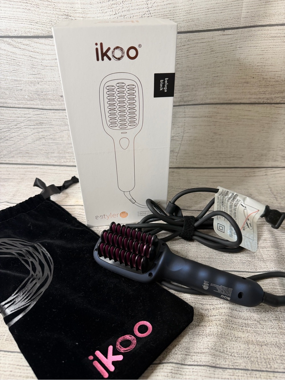 ikoo E-Styler Jet Hair Straightening Brush
